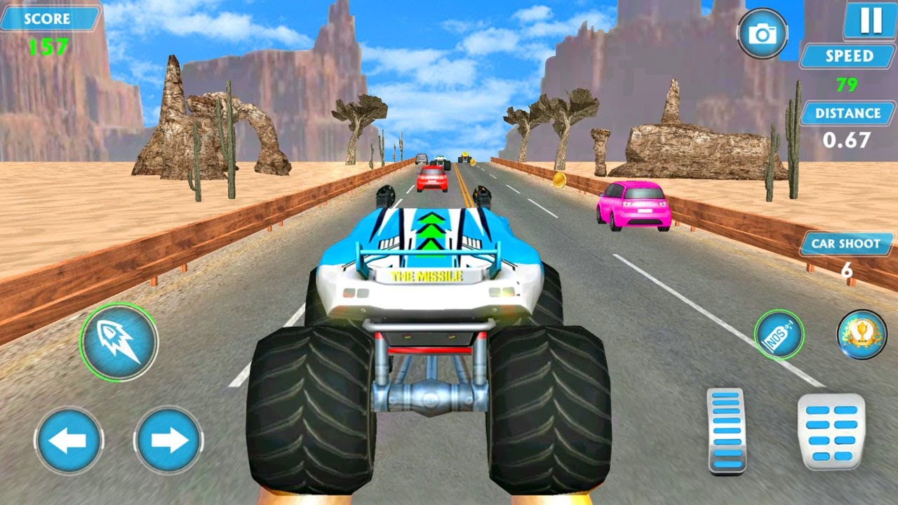 Juegos De Camiones Monstruos Carros 4x4 Robotizados Youtube