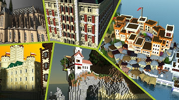 MINECRAFT all my Timelapse Videos [2016-2021] Part 3/7