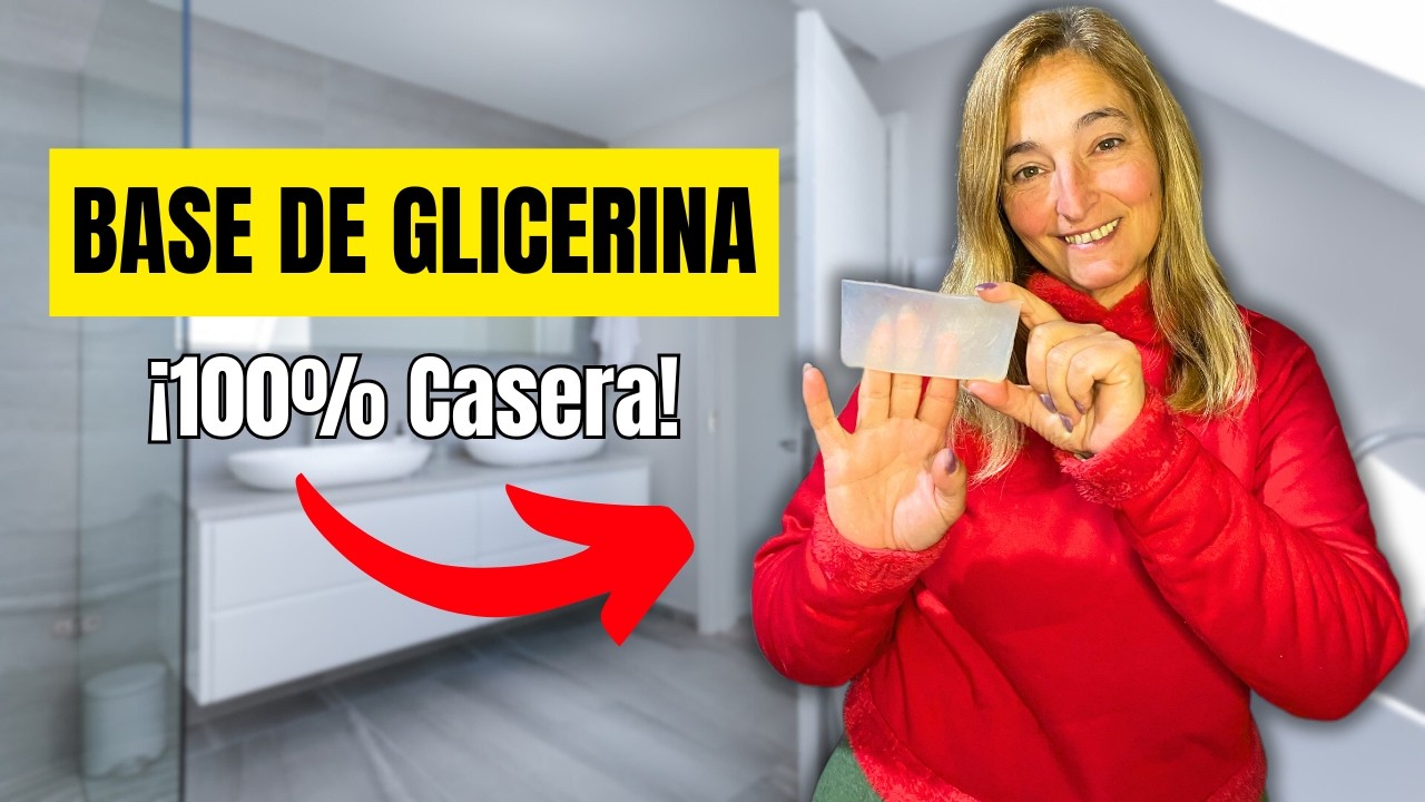 Cómo Hacer BASE de GLICERINA Casera 🧼✨ ¡Fácil, Rápida y Súper Económica!