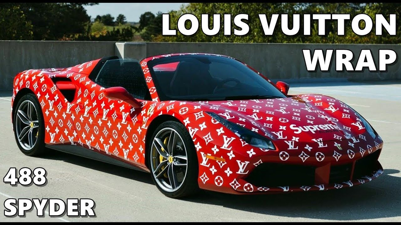 Ferrari 488 Louis Vuitton Wrap - YouTube