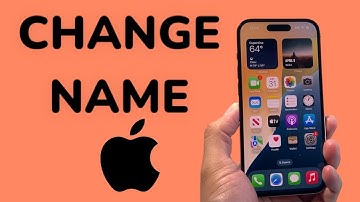 How To Change iPhone Name