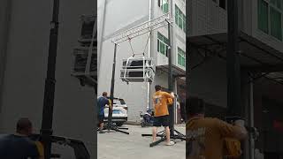 The core advantages of this hand-operated truss support system are clear to see
