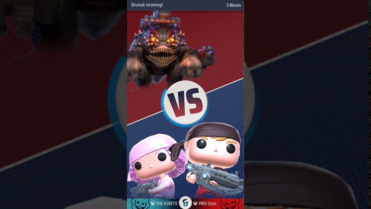 Gears Pop: Brumak Incoming! Difficulty 5 Horde