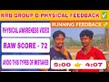 RRB GROUP D PHYSICAL FEEDBACK ✅ AWARENESS VIDEO ✅ GROUP D PHYSICAL PREPARATION ✅ #rrbgroupd #1kmrun