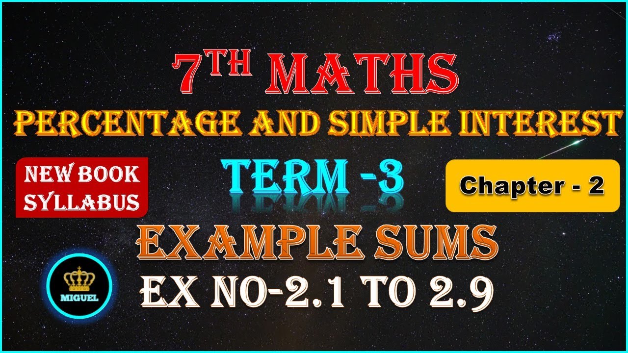 7th Maths Term 3 Chapter 2 Percentage And Simple Interest Example Sum 2 7th-maths-term-3-chapter-2-percentage-and-simple-interest-example-sum-2