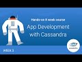 [Cassandra Cloud-Native Workshop Series] - #3 Application Development