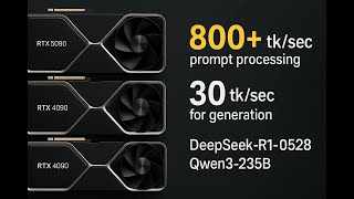 How I Tamed 2 × RTX 5090 + 2 × 4090 with Llama.cpp fork