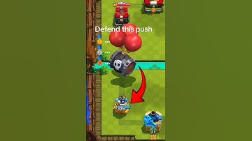 Defend This Push #clashroyale #supercell #game