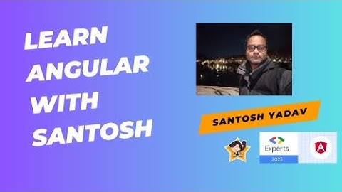 Learning Angular With Santosh - Navbar using NG-ZORRO