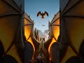 First-Person Epic Dragon Flight 🐲🔥 | AI Fantasy World #Shorts