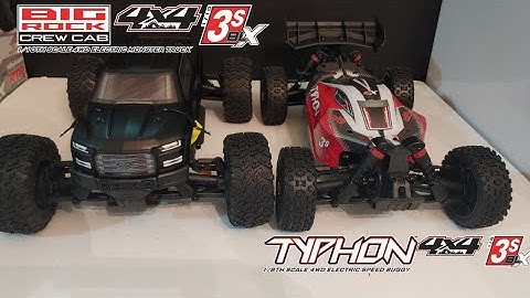 Comparing Arrma Big Rock to Arrma Typhon