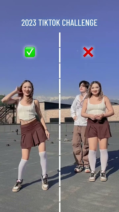 2023 TikTok challenge 😜 #DreamTeam #TikTok #Shorts #TiktokTrend #Trending #ytshorts #tiktokvideo