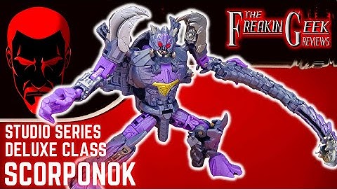 Studio Series Deluxe SCORPONOK (RotB): EmGo