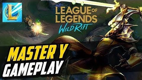 Trải nghiệm Master Yi Đi Rừng trong LMHT Tốc Chiến | League Of Legends Wild Rift Alpha Test