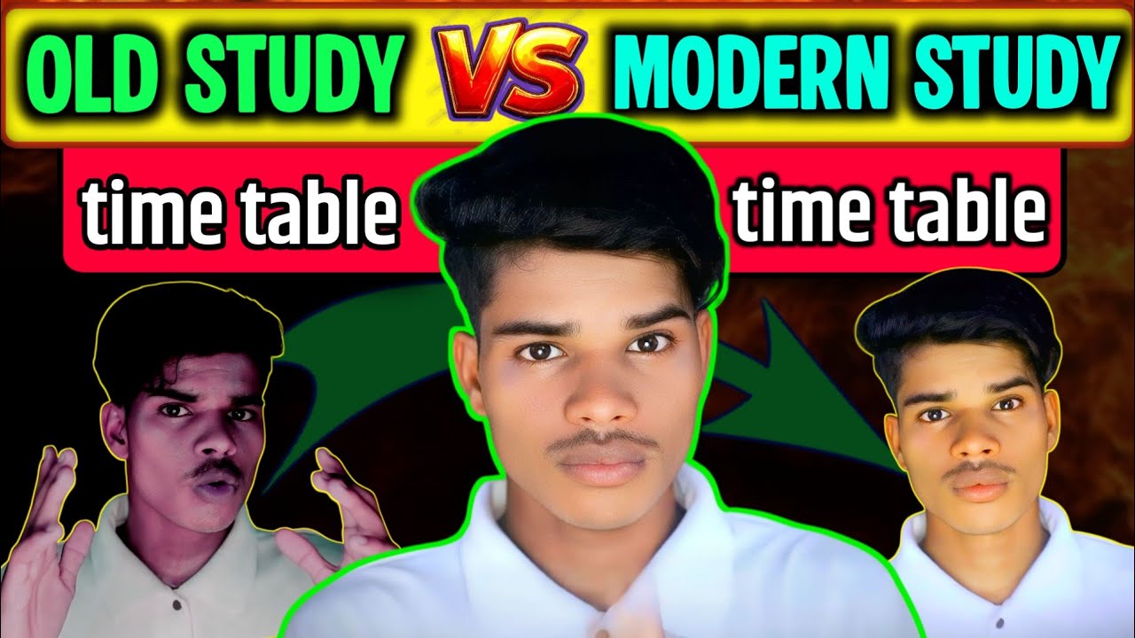 🔥Modern study time table || what is deferent a topper and Average ...