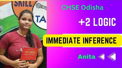Logic || +2 Students || Immediate Inference || Conversion || Obversion || CHSE Odisha || Anita ||