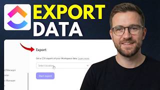 How to export data from ClickUp (Step By Step 2026)