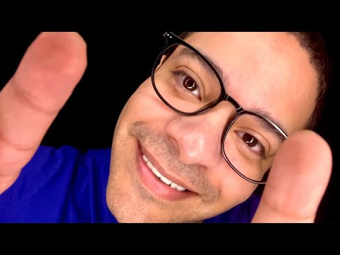 ASMR Personal Attention Male (Up Close Face Touching Positive Affirmations)