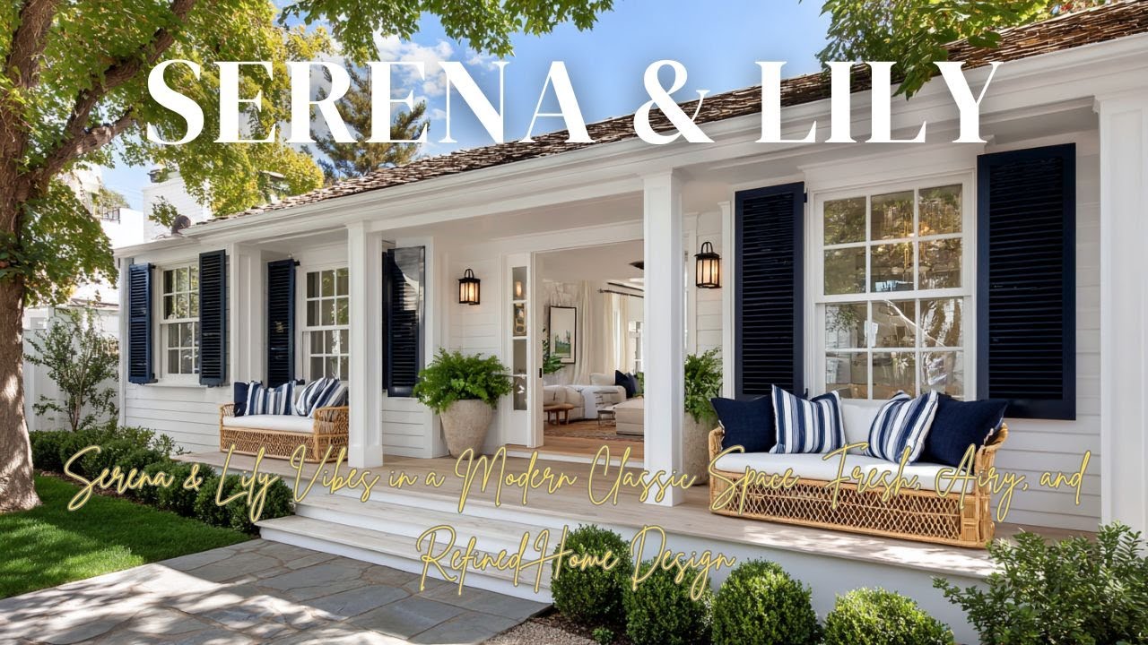 Атмосфера Серены и Лили в современном классическом пространстве | Свежий, воздушный и изысканный ...