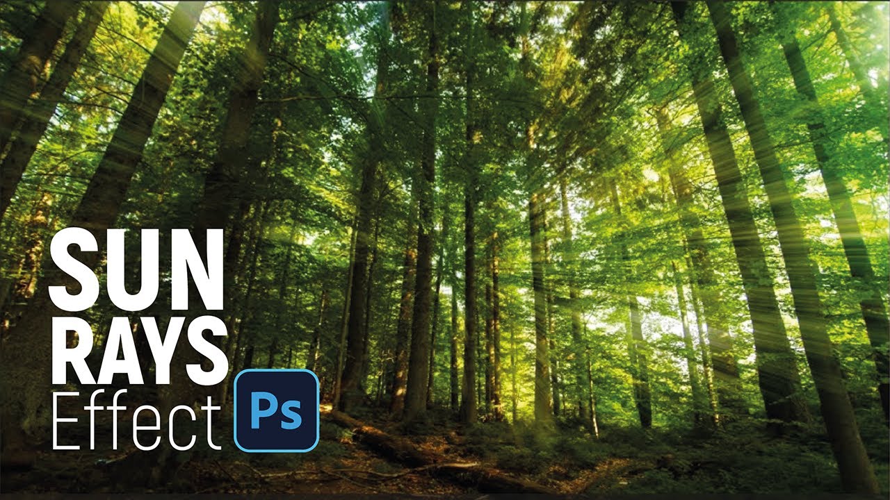 Add Realistic Sun Rays in Photoshop – Easy & Stunning Effect!