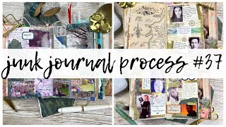 JUNK JOURNAL PROCESS | 37 | Junk Journal with Me | ms.paperlover | 2021