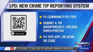 LPD: New crime tip reporting system available to Lubbock citizens