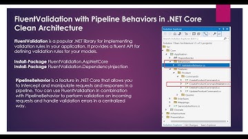 Fluent Validation using Pipeline Behaviors in .Net Core Clean Architecture - Part 7