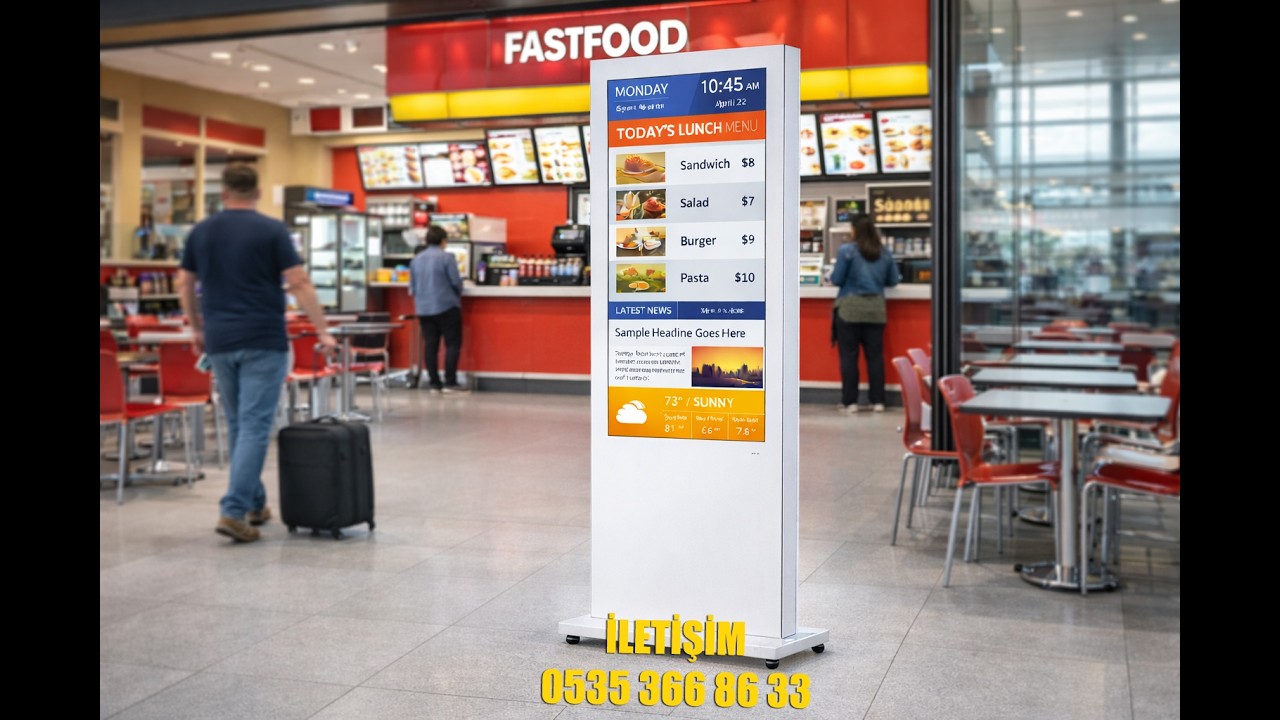 Bubilet | Dokunmatik Totem | Toucscreen FK Kiosk