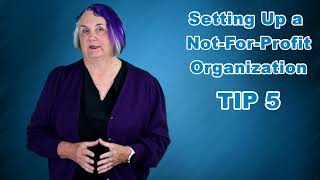 Initial Set-Up of a NFPO: Tip 5
