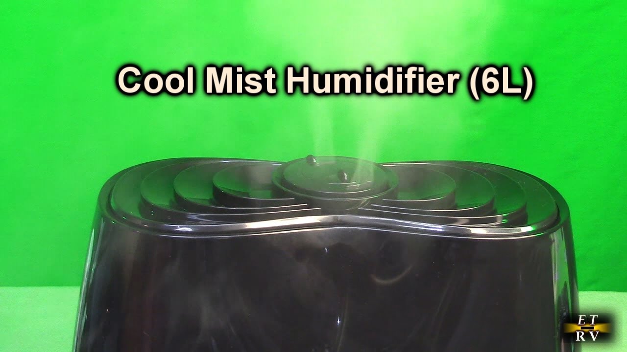 Everlasting Comfort 50Hour Ultrasonic Cool Mist Humidifier (6L) with