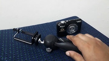DIY - Mounting Digital Camera onto a Mini Tripod - Beginners guide