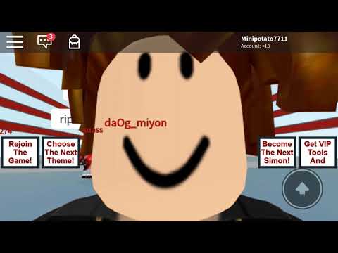 roblox simon says idead roblox simon says idead