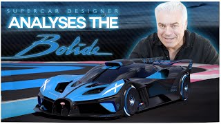 Supercar Designer Analyses The BUGATTI BOLIDE!