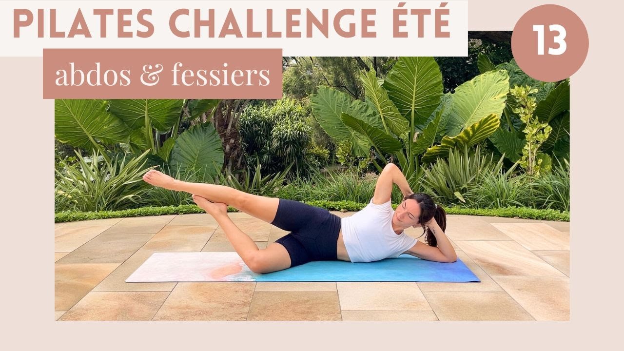 15 minutes de Pilates abdos fessiers | Pilates intermédiaire | CHALLENGE ÉTÉ | Jour 13