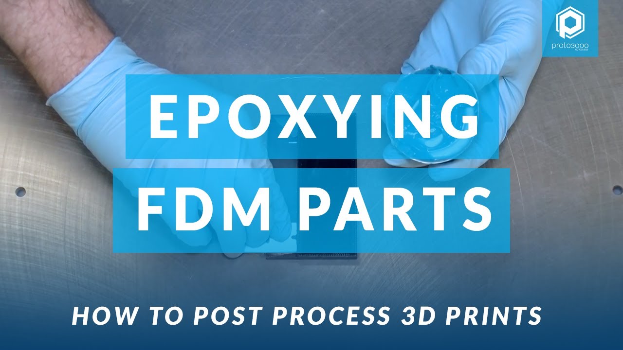 Bonding 3D Printed Parts with Epoxy Finishing 3D Prints 101 YouTube