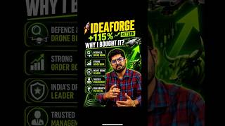 Ideaforge-115% return in 2 month Reason #stockmarketcrash #stockmarketnews #stockmarketforbegginers