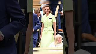 Queen Of Green Princess Catherine In Wimbledon 2023 Fashion #Shorts #Katemiddleton #Wimbledon