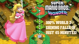 Become Amazing at World 3: Shining Falls With This Video!!! - Super Mario Bros. Wonder