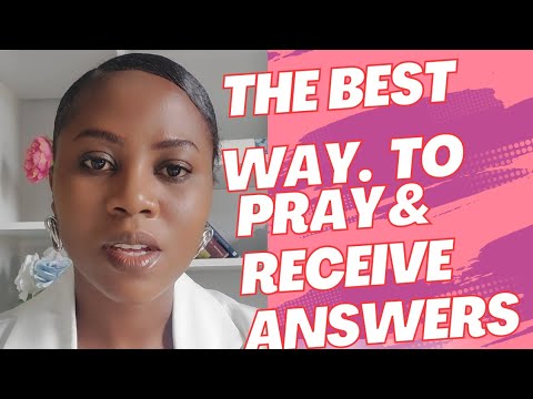 Receive Answer How to pray and Receive answers | part 3 - YouTube