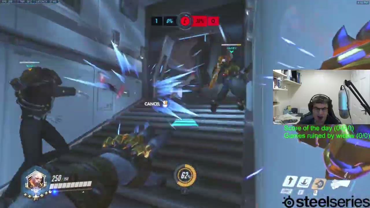 CHIPSA INSANE DOOMFIST GAMEPLAY OVERWATCH SEASON 33 TOP 500