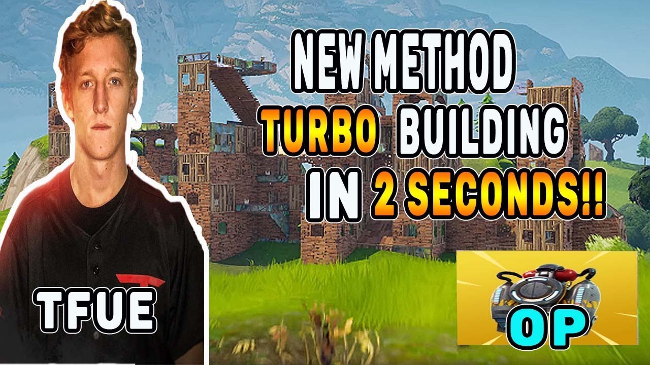 Faze Tfue New Method Turbo Building In 2 Seconds With Jetpack!!!!