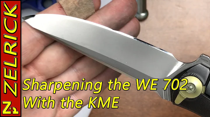 Sharpening the WE 702 With the KME