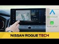 Media Screen In The 2024 2025 Nissan Rogue Apple CarPlay Android Auto Navigation And More
