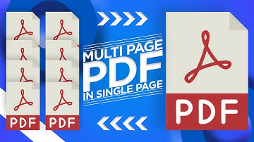 How To Open Multi Page PDF File In A SINGLE Page In ILLUSTRATOR CC - AR ASHIK