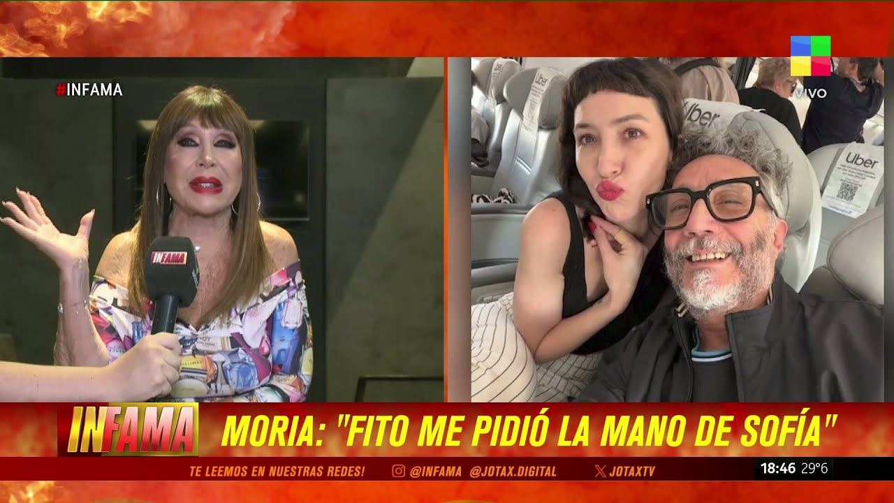 📢 MORIA CASÁN: "FITO ME PIDIÓ LA MANO DE SOFÍA"