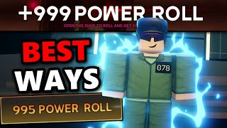 How I Got 999 Power Rolls In Ink Game! (Best Ways To Get Power Rolls)