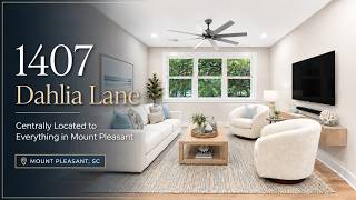 1407 Dahlia Road | Centrally Located Mount Pleasant Home for Sale