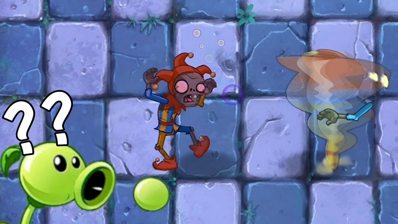 PvZ 2 Discovery - Will Hypnotize Jester Reflect Projectiles from JesterZombie?