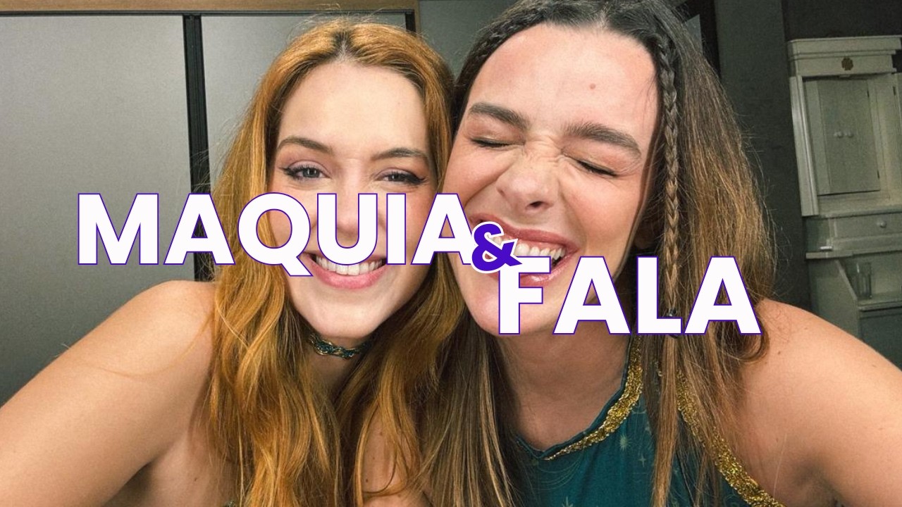 MAKE PARA SAPUCAÍ + FOFOCAS DO BBB - Maquia & Fala - Sophia Abrahão e Mariana Molina #Ep12