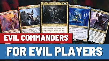 Most Hated Commanders | Evil Commanders for Evil Players #mtg